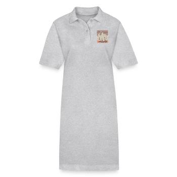 Schaf - Stanley/Stella Frauen Bio-Polokleid PAIGER - Schwarz - Vorne