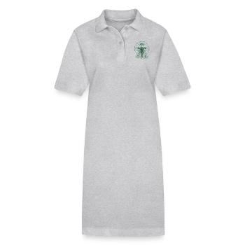 Fruchtbarkeit Gott Chnum Ägyptisch Ägypten - Stanley/Stella Frauen Bio-Polokleid PAIGER - Schwarz - Vorne