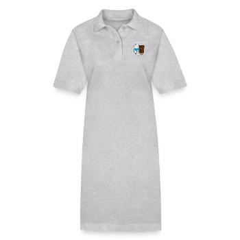 Chocolat au lait au chocolat chocolat au lait cadeau - Robe polo bio PAIGER Stanley/Stella Femme - noir - Devant