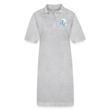RIDE THE WAVE! - Robe polo bio PAIGER Stanley/Stella Femme - noir - Devant