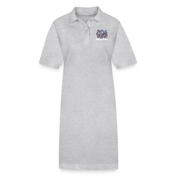 Leseratte Buecher Buecherwurm Lesen - Stanley/Stella Frauen Bio-Polokleid PAIGER - Schwarz - Vorne