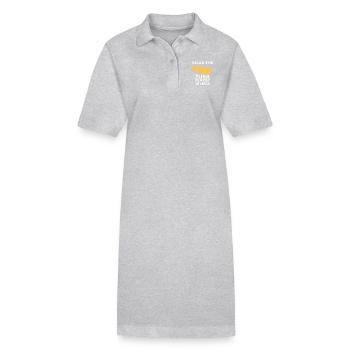 Relax The Tuba Player Is Here T-Shirt - Music - Stanley/Stella PAIGER Organic Women’s Polo Dress - black - Front