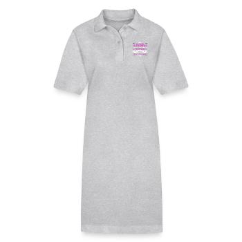 Idée cadeau femme pompier - Robe polo bio PAIGER Stanley/Stella Femme - noir - Devant
