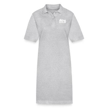 Berlin - Stanley/Stella PAIGER Organic Women’s Polo Dress - black - Front
