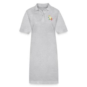 Italy - Stanley/Stella PAIGER Organic Women’s Polo Dress - black - Front
