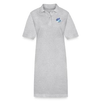 Le Canada - Robe polo bio PAIGER Stanley/Stella Femme - noir - Devant