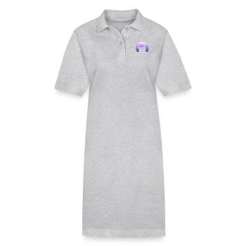 La mère de la meilleure Cat - Robe polo bio PAIGER Stanley/Stella Femme - noir - Devant