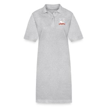 Patenonkel Patentochter Pate | Taufpate Geschenk - Stanley/Stella Frauen Bio-Polokleid PAIGER - Schwarz - Vorne