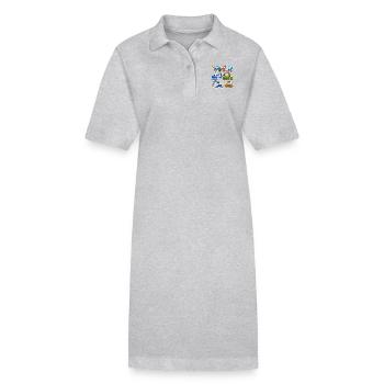 Baustelle Fahrzeuge - Stanley/Stella Frauen Bio-Polokleid PAIGER - Schwarz - Vorne