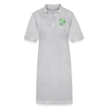 Gardener Garden Tool - Stanley/Stella PAIGER Organic Women’s Polo Dress - black - Front