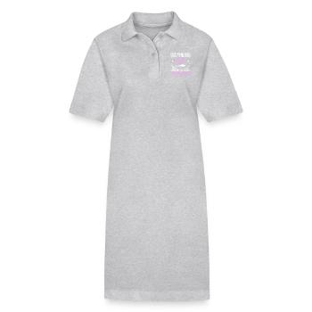 Laissez cette fille vous montrer comment piloter un hélicoptère - Robe polo bio PAIGER Stanley/Stella Femme - noir - Devant