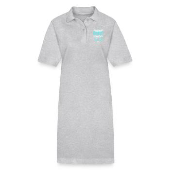 I fix boats - Stanley/Stella Frauen Bio-Polokleid PAIGER - Schwarz - Vorne