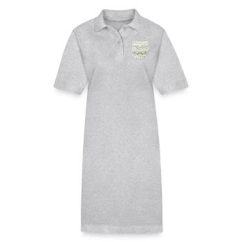 Grand-mère est mon nom préféré - Robe polo bio PAIGER Stanley/Stella Femme - noir - Devant