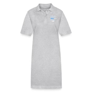 Onkel 2023 loading Nichte Neffe Baby - Stanley/Stella Frauen Bio-Polokleid PAIGER - Schwarz - Vorne