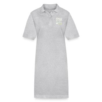 Sorry I can't it's vaulting time - Stanley/Stella Frauen Bio-Polokleid PAIGER - Schwarz - Vorne