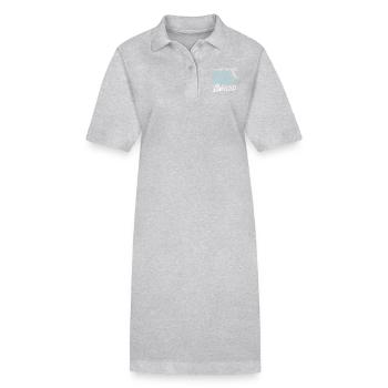 Ne manquez jamais une bonne occasion de faire une sieste - Robe polo bio PAIGER Stanley/Stella Femme - noir - Devant