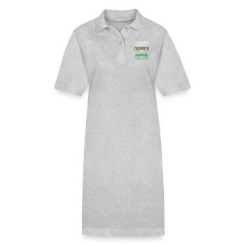Sorry I can't my garden is calling - Stanley/Stella Frauen Bio-Polokleid PAIGER - Schwarz - Vorne