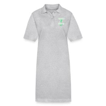 Handball mode on - Stanley/Stella Frauen Bio-Polokleid PAIGER - Schwarz - Vorne