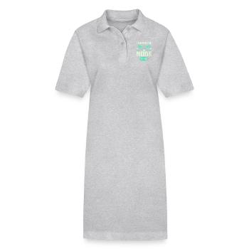 Lacrosse mode on - Stanley/Stella Frauen Bio-Polokleid PAIGER - Schwarz - Vorne