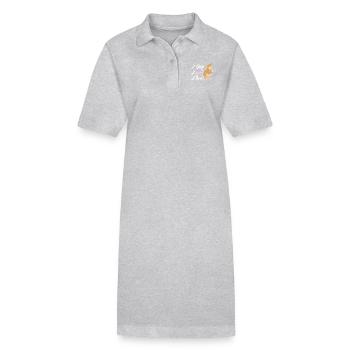 A dog A girl A soul Chihuahua - Stanley/Stella PAIGER Organic Women’s Polo Dress - black - Front