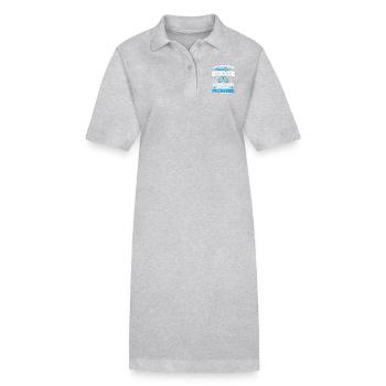Les meilleurs hommes deviennent Pêcheurs - Robe polo bio PAIGER Stanley/Stella Femme - noir - Devant