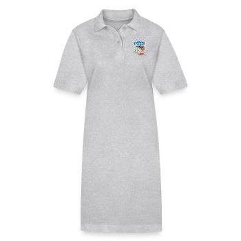 Aquarium Aquaristics Aquarist Ornamental Fish Gift - Stanley/Stella PAIGER Organic Women’s Polo Dress - black - Front