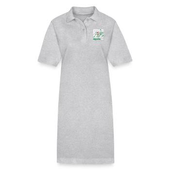 DZ For lovers of Algeria - Stanley/Stella PAIGER Organic Women’s Polo Dress - black - Front