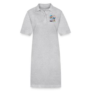 Rome, Italy - Stanley/Stella PAIGER Organic Women’s Polo Dress - black - Front