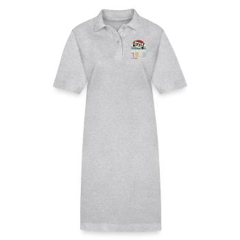 Jahrgang 1999 Geschenk zum 25-jährigen Jubiläum - Stanley/Stella Frauen Bio-Polokleid PAIGER - Schwarz - Vorne