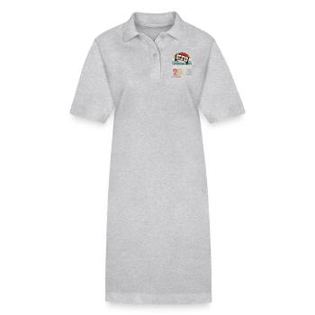 Jahrgang 2015 9 Jahre altes Geburtstagsgeschenk - Stanley/Stella Frauen Bio-Polokleid PAIGER - Schwarz - Vorne