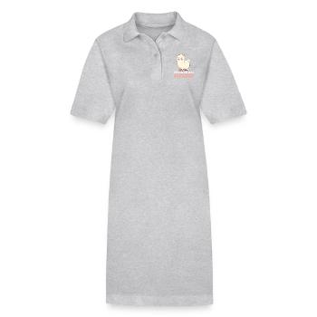 Alpaca Alpakas Alpaka - Stanley/Stella Frauen Bio-Polokleid PAIGER - Schwarz - Vorne