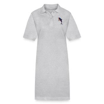 Narwal - Stanley/Stella Frauen Bio-Polokleid PAIGER - Schwarz - Vorne