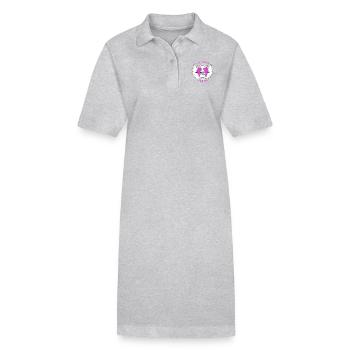 Dauphin Rose Thaïlande Asie - Robe polo bio PAIGER Stanley/Stella Femme - noir - Devant