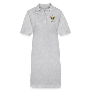 Autismus Journée de sensibilisation à l’autisme Autistically Awesome - Robe polo bio PAIGER Stanley/Stella Femme - noir - Devant