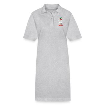 Onze haha Artboard 1 exemplaire - Robe polo bio PAIGER Stanley/Stella Femme - noir - Devant