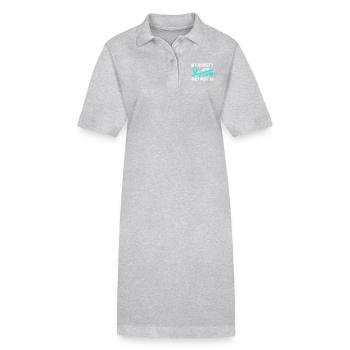 Trouble anxieux Trouble anxieux - Robe polo bio PAIGER Stanley/Stella Femme - noir - Devant