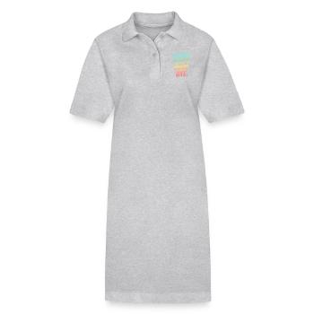 ADHD - Stanley/Stella PAIGER Organic Women’s Polo Dress - black - Front
