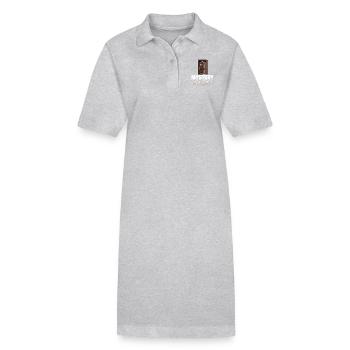 Résolveur de mystères de salle d’évasion - Robe polo bio PAIGER Stanley/Stella Femme - noir - Devant