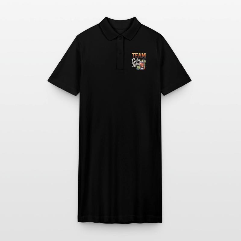 Cocktail Bartender Team Cuba Libre Robe polo bio PAIGER Stanley/Stella Femme