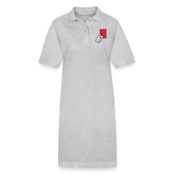 rote_karte__f3 - Robe polo bio PAIGER Stanley/Stella Femme - noir - Devant