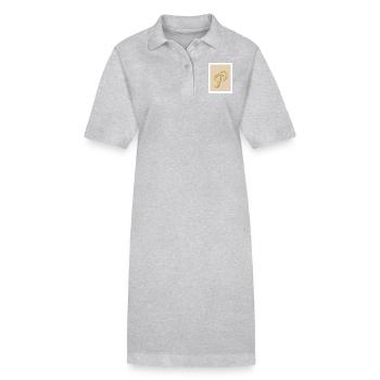 Andy Warhol Bananas - Stanley/Stella PAIGER Organic Women’s Polo Dress - black - Front