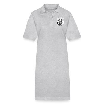 Give Me Space - Introvert Distance Space Lonely - Stanley/Stella PAIGER Organic Women’s Polo Dress - black - Front