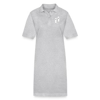 Tyl'in - the Back Outside tour Footsteps - Robe polo bio PAIGER Stanley/Stella Femme - noir - Devant