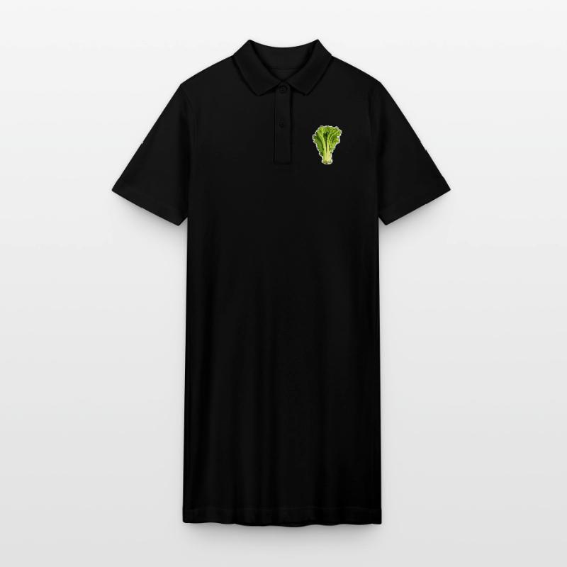 Stangensellerie oder Staudensellerie Stanley/Stella Frauen Bio-Polokleid PAIGER