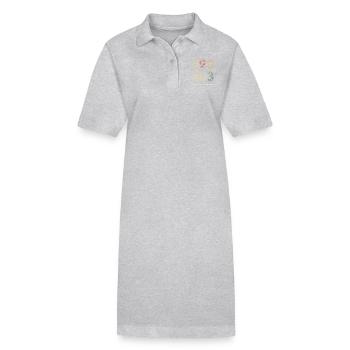 21 Year Anniversary Gift - 2003 - Stanley/Stella PAIGER Organic Women’s Polo Dress - black - Front