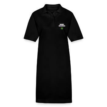 Dima maghreb - Stanley/Stella PAIGER Organic Women’s Polo Dress - black - Front