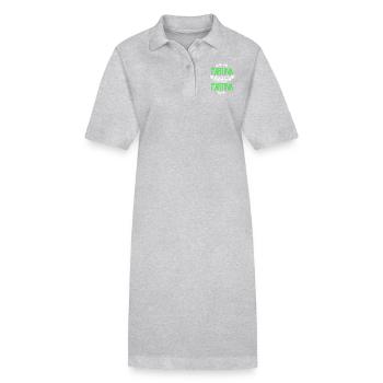 MARTINA die Echte - Stanley/Stella Frauen Bio-Polokleid PAIGER - Schwarz - Vorne