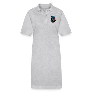 Hooded Werwolf - Stanley/Stella Frauen Bio-Polokleid PAIGER - Schwarz - Vorne