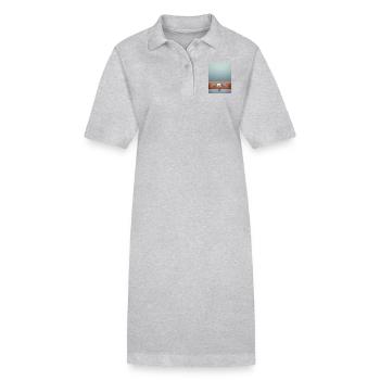 Woman in Trench Coat - Stanley/Stella PAIGER Organic Women’s Polo Dress - black - Front
