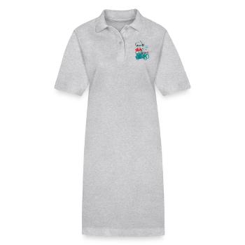 viele Schwalben - Stanley/Stella Frauen Bio-Polokleid PAIGER - Schwarz - Vorne